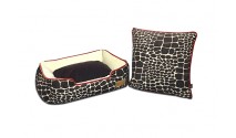 Doggy Be Kalahari Lounge Bed & Pillow Bundle